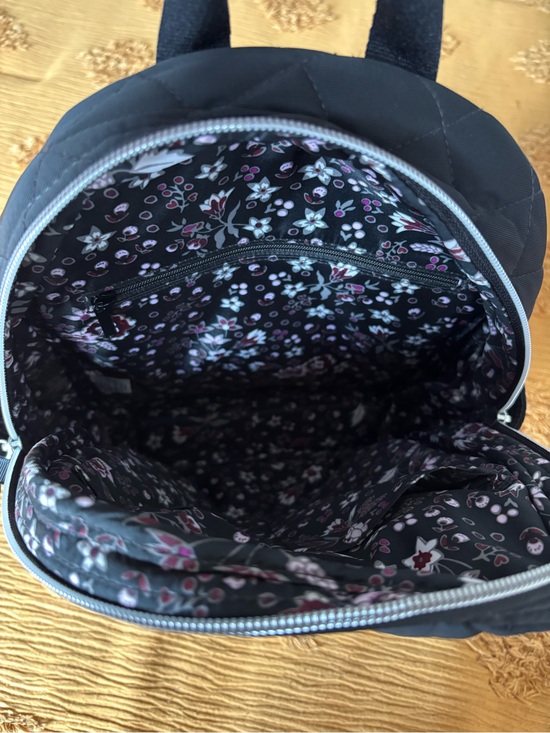 Vera Bradley Performance Twill Small Backpack - Black